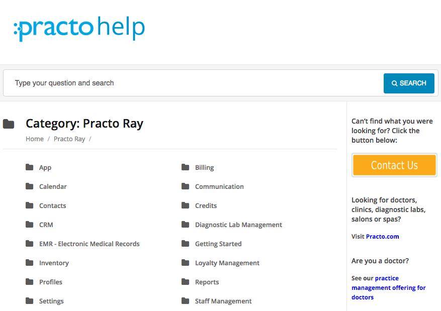 practo help