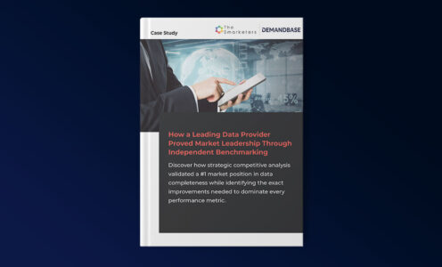 How Smarketers helped a leading ABM platform prove market leadership through data benchmarking