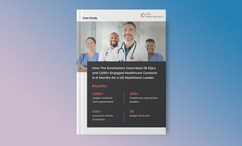 How The Smarketers Generated 28 SQLs and 1,000+ Engaged Healthcare Contacts in 6 Months for a US Healthtech Leader