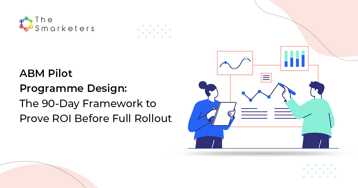 90-day ABM pilot programme framework with build, run, and measure phases