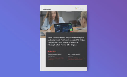 How The Smarketers Helped a Major Digital Adoption SaaS Platform Generate 170+ MQLs and 37 SQLs, and 5 Deals in 6 Months Through a Full-Funnel GTM Engine
