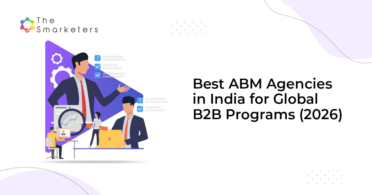 Team of India-based ABM strategists working on global B2B campaign