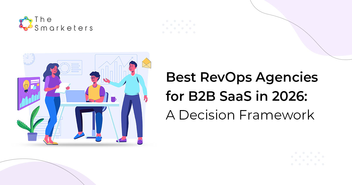 RevOps agency scoring rubric for B2B SaaS, showing weighted totals for systems, process, and forecast categories.