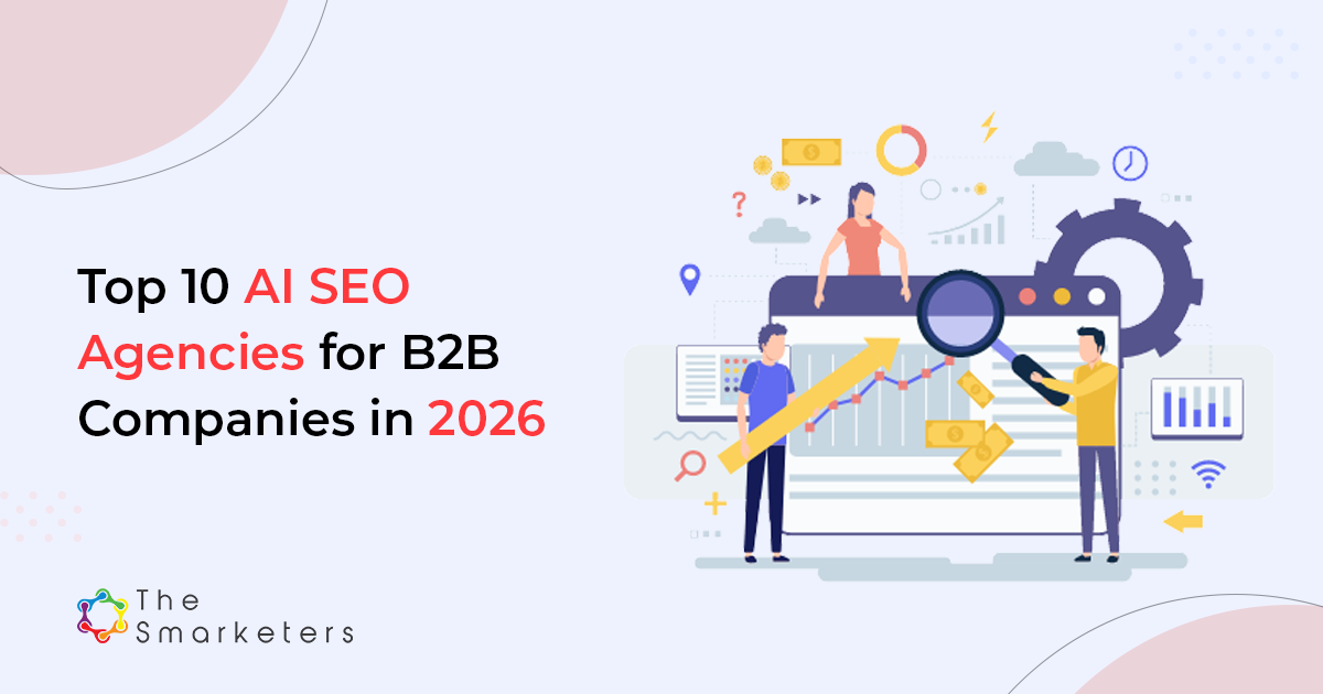 Team reviewing AI-generated SEO content for B2B agency ranking 2026